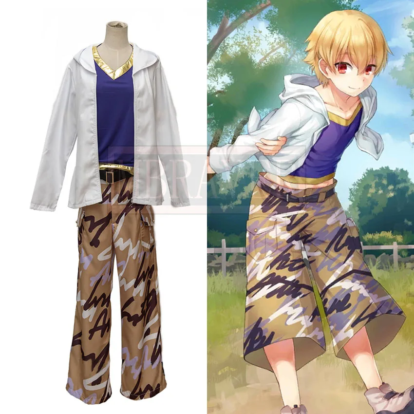 

Fate/Grand Order FGO Gilgamesh Cosplay Costume Halloween Uniform Outfit Custom Made Any Size