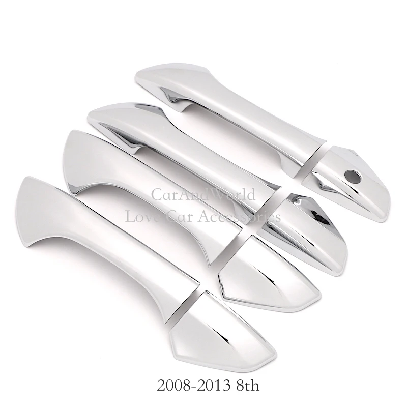 Door Handle Bowl Holder Cover Frame Trims For Honda Accord 06-07 7th 08-13 8th 14-17 9th 18-22 10th Exterior Car Accessories