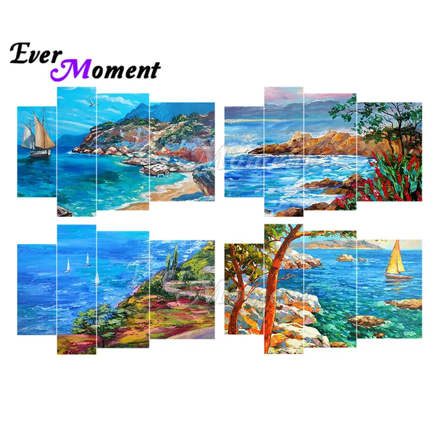 

Ever Moment Diamond Painting Full Square Resin Drill Handmade Decoration Embroidery Mosaic Beads Art Multi-picture 1M035