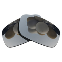 Polarized Sunglasses Replacement Lenses for-Canteen 2006 Frame - Silver
