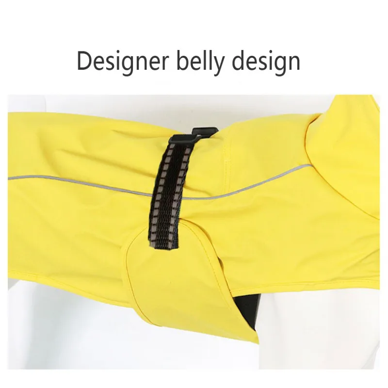 Dog Raincoat Summer Pet Clothes Waterproof Pet Raincoat for Small Mediumn Dogs Reflective Outdoor Puppy Dogs Rainwear Clothing