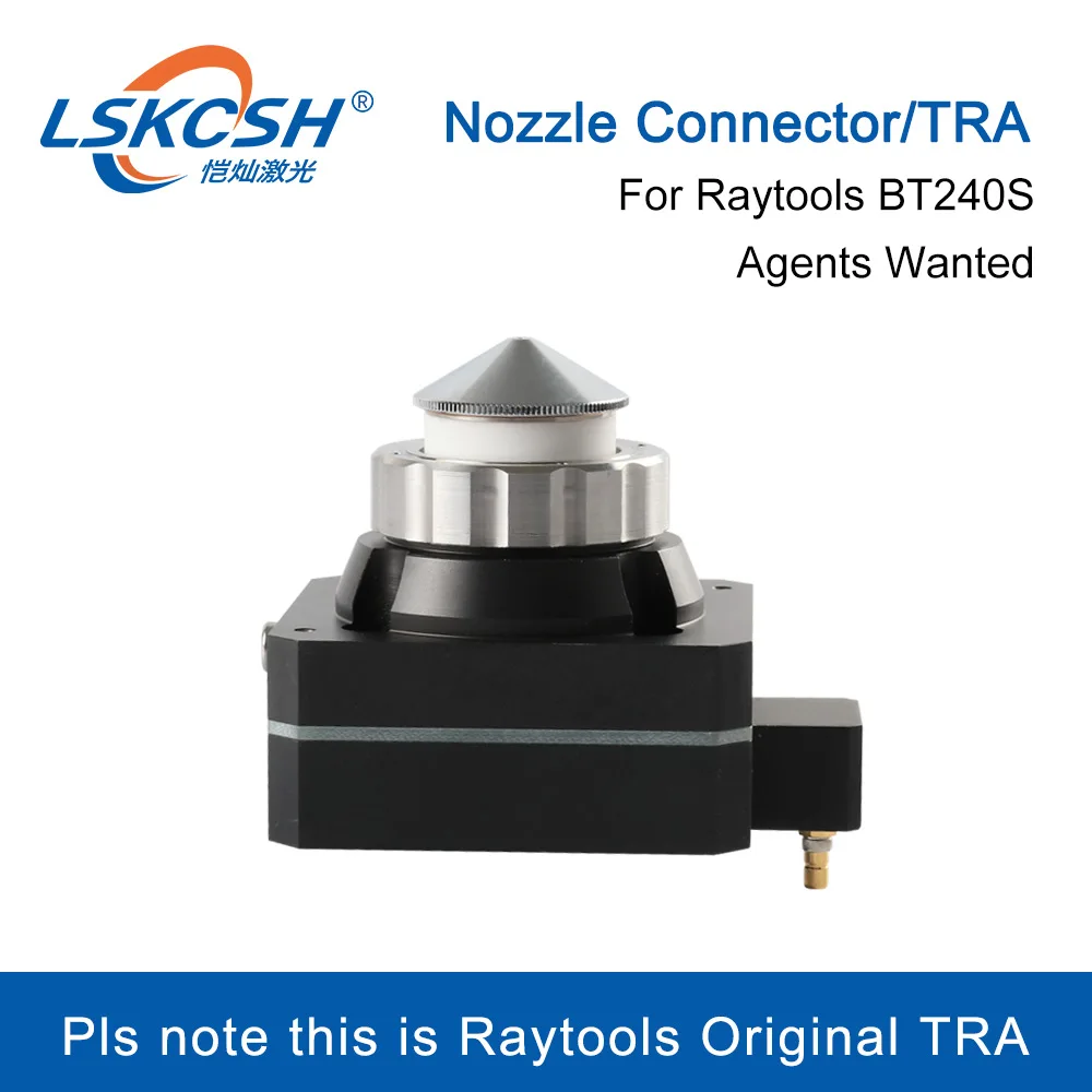 

LSKCSH Raytools Original Nozzle Connector TRA Capacitivity Sensor For Raytools Fiber Laser Cutting Head BT240S Agents Need