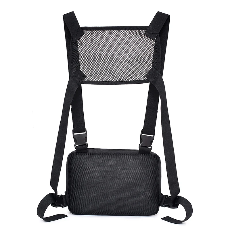 High Quality Nylon Tactical Chest Rig Bags Men Functional Chest Bag Unisex Streetwear Hip Hop Chest Vest Packs Cross Body Pocket