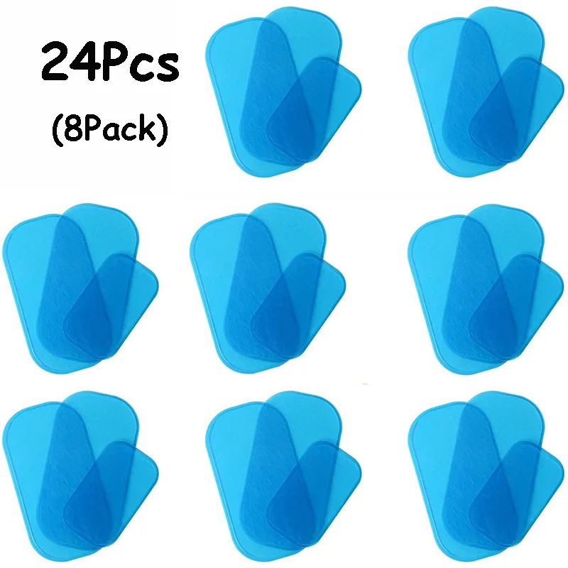 8Packs Hip Trainer Gel Pads Replacement Pad For EMS Buttock Trainer Butt Toner Muscle Stimulator Hydrogel Sticker 1Pack=3pcs