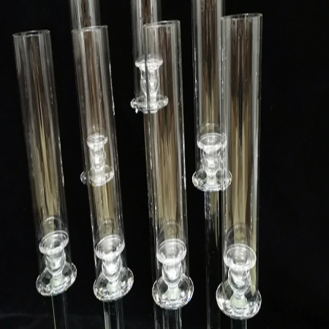 10pcs)  tall 7 arms crystal wedding centerpieces table candelabra for led candles holder candlestick candle standYUdao61