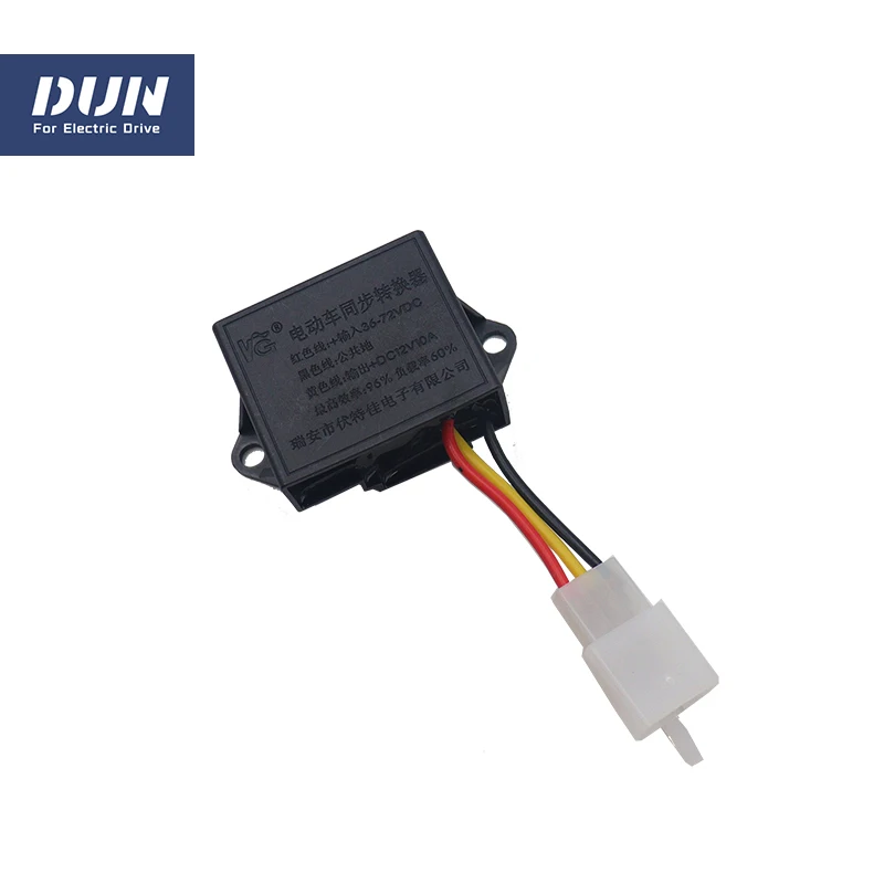 Small Size 36V-72V to 12V 10A 120W High Efficiency DC-DC Convertor For Lamp Electric Bicycle Bike Scooter