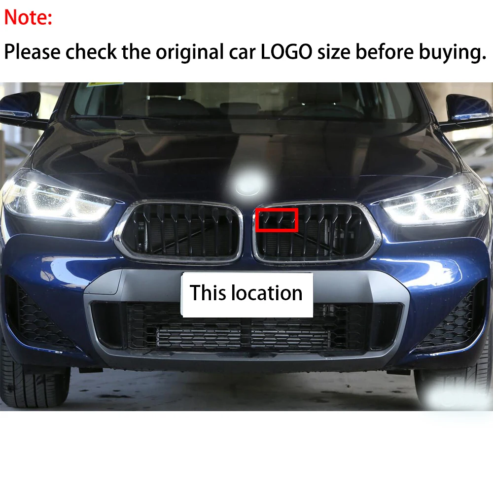 Car Front View Parking LOGO Camera Night Vision Positive Waterproof for BMW X2 F39 2017 2018 2019 2020