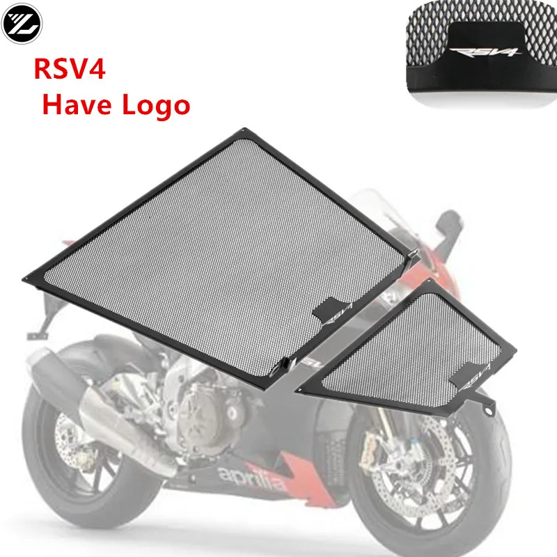 

Motorcycle Water Tank Guard Radiator Cover Protector Grill for Aprilia RSV4 2010-2016 Tuono V4 1100 2015 2016 2017 RSV4 RF 2015