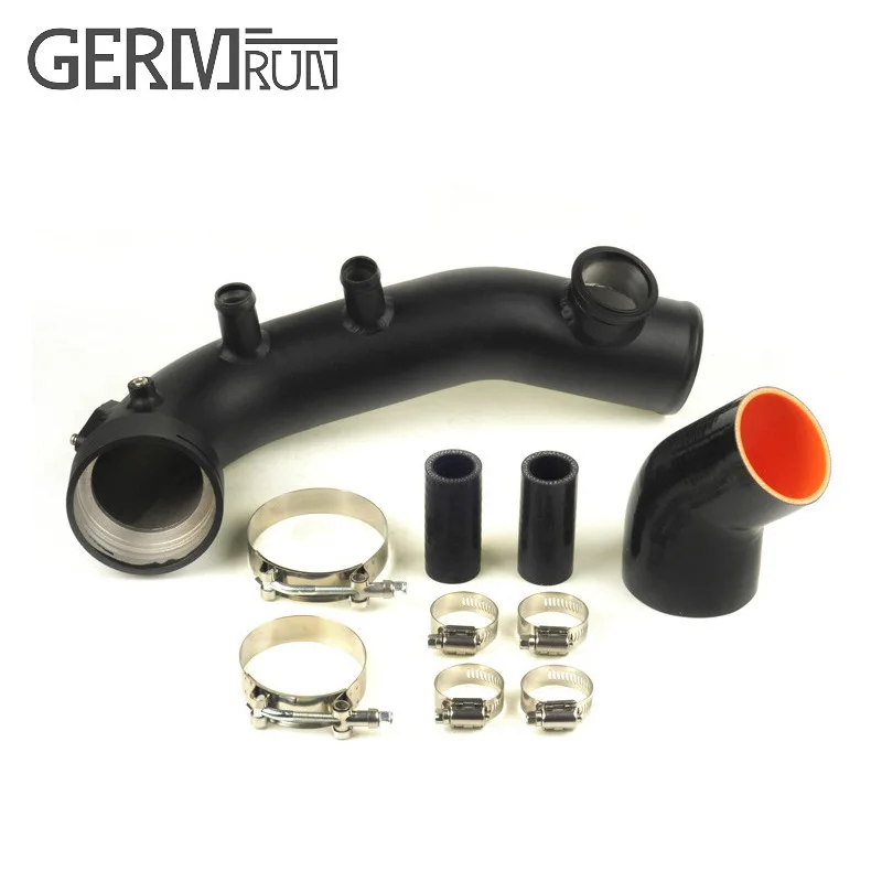 

Aluminum Intake Turbo Charge Pipe Cooling Kit For BMW N54 E88 E90 E92 135i 335i