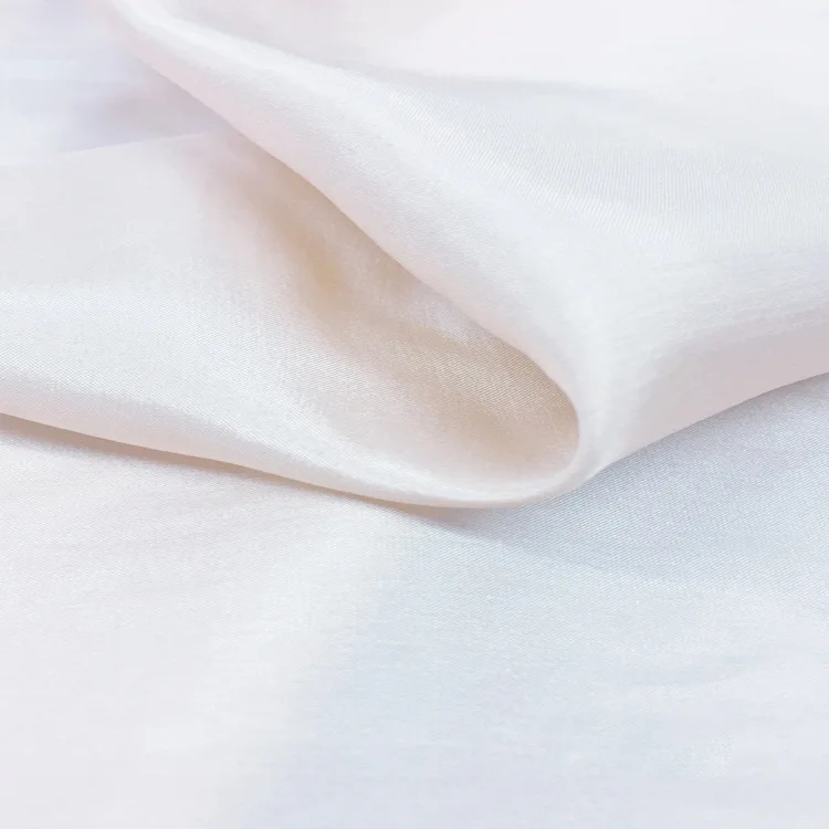 Nature White Undyed 100% Silk Habutai Fabric Pure Silk Lining Silk  Habotai Use for Women Dress Scarf DIY Painting