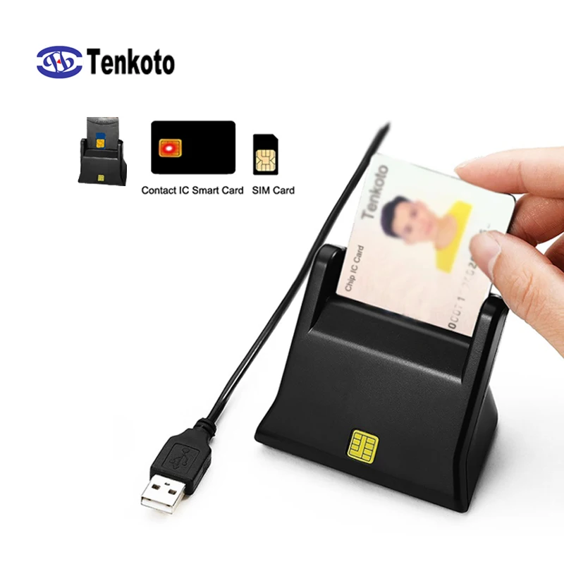 SIM Card Reader Writer Smart Contact ISO7816 SDK USB EMV IC Chip Smart Card Reader/writer