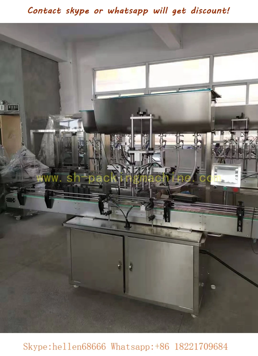 paste filling machine for liquid soap,1L 6 nozzles,filling machine for daily chemical product,oil filling machine