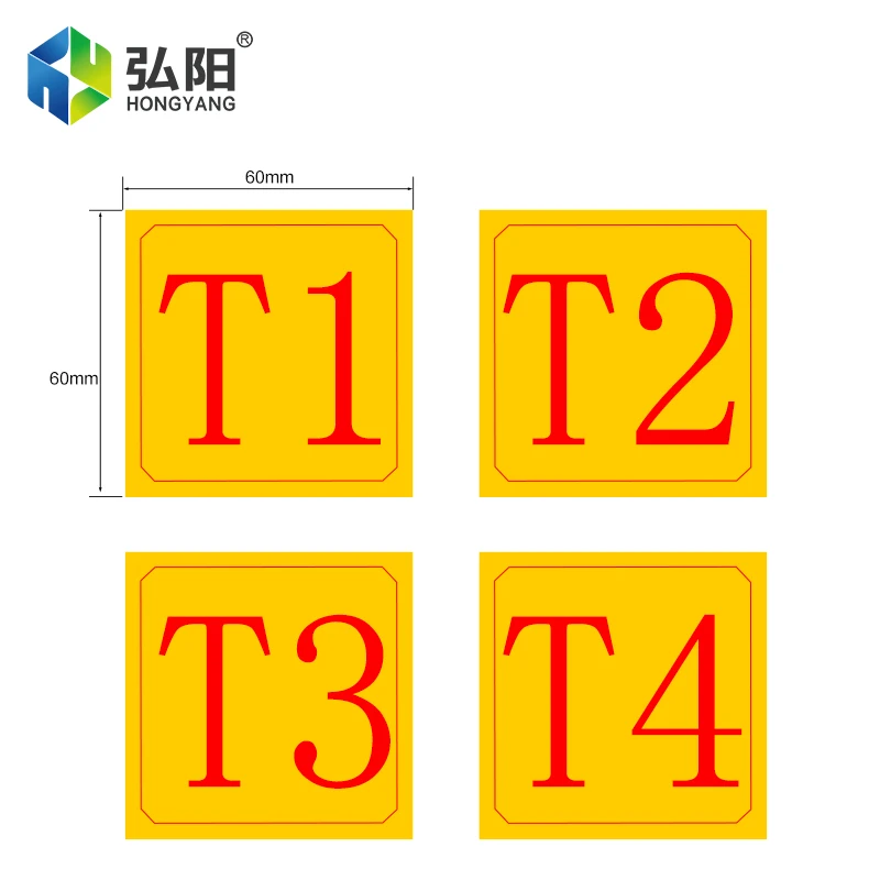 CNC Engraving Machine Cutting Machine Pointing Labeling Warning Stickers X Y Z Axis Label Engraving Machine Instruction Label