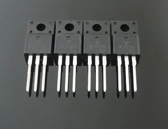 5 Pares 2SD1415 2SB1020A D1415 B1020A TO220F