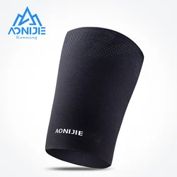 AONIJIE E4403 di Un Pezzo Regolabile in Compressione Manica Coscia Leg Brace Support Quad Wrap Sport Recupero Infortunio Per Corsa E Jogging Trail