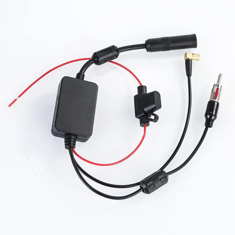 ANT-208PLUS Para Coche 3 En 1 Universal De 12V, Radio FM, Antena De Señal AM DAB, Amplificador De Antena FM 4