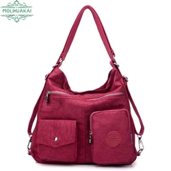 Bolso de mano de lujo para mujer, bolsa cruzada de tela de Bylon, impermeable, de diseñador, gran capacidad, 2022