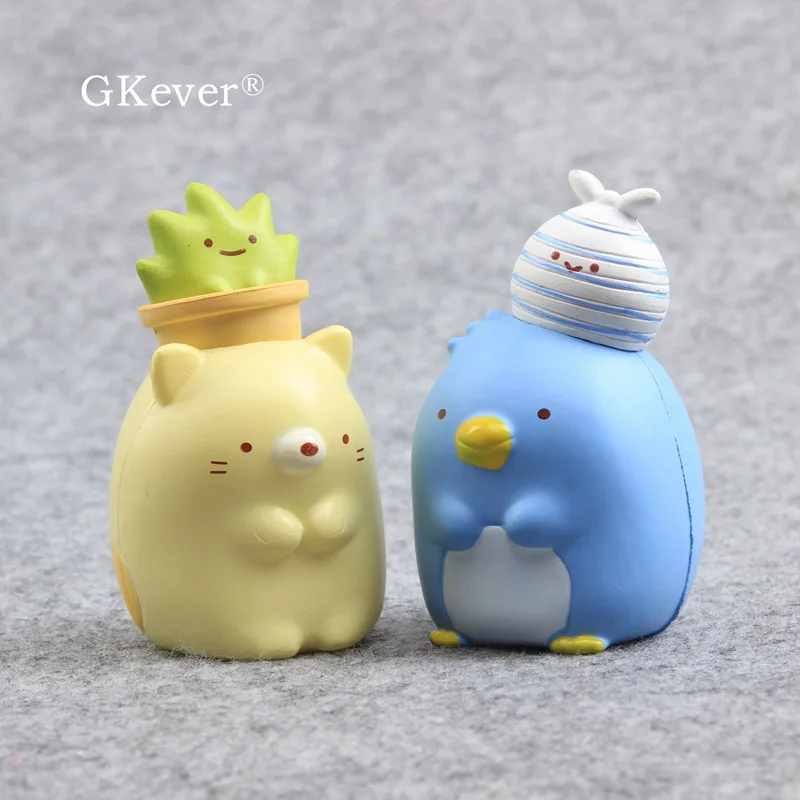 8 Pcs/set Anime Sumikko Gurashi Teddy Bear PVC Action Figures Toys Collectible Model New Arrivals Kids Gift Home Car Decor