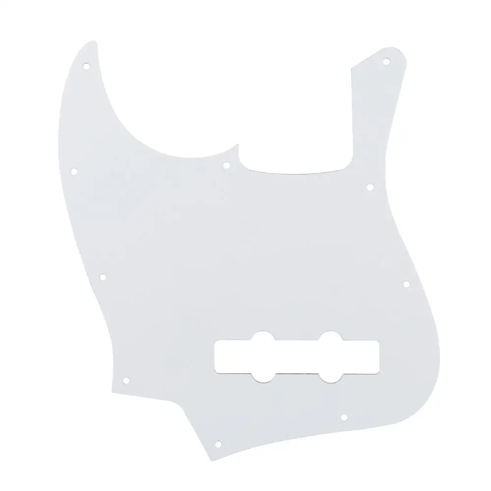 FLEOR JB Bass Pickguard Guitar Scratch Plate Pick Guard 4 String Bass Parts,7 Colors Available