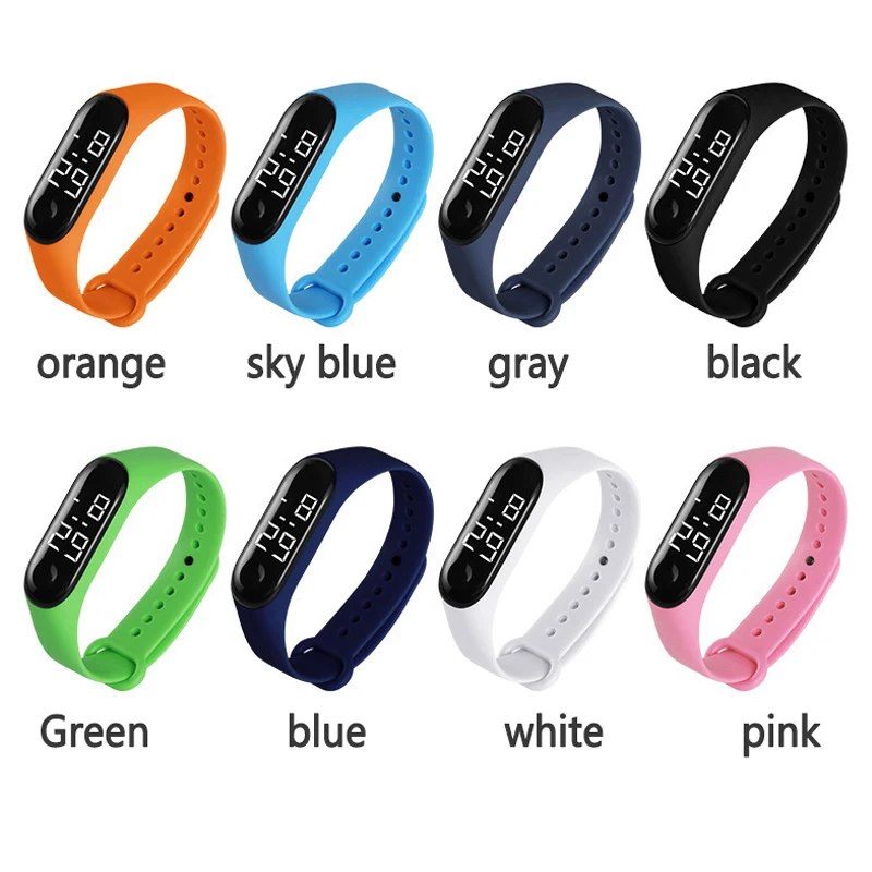 UTHAI CE20-reloj Digital deportivo para niños y mujeres, pulsera deportiva, relojes masculinos para niños y niñas, relojes suaves