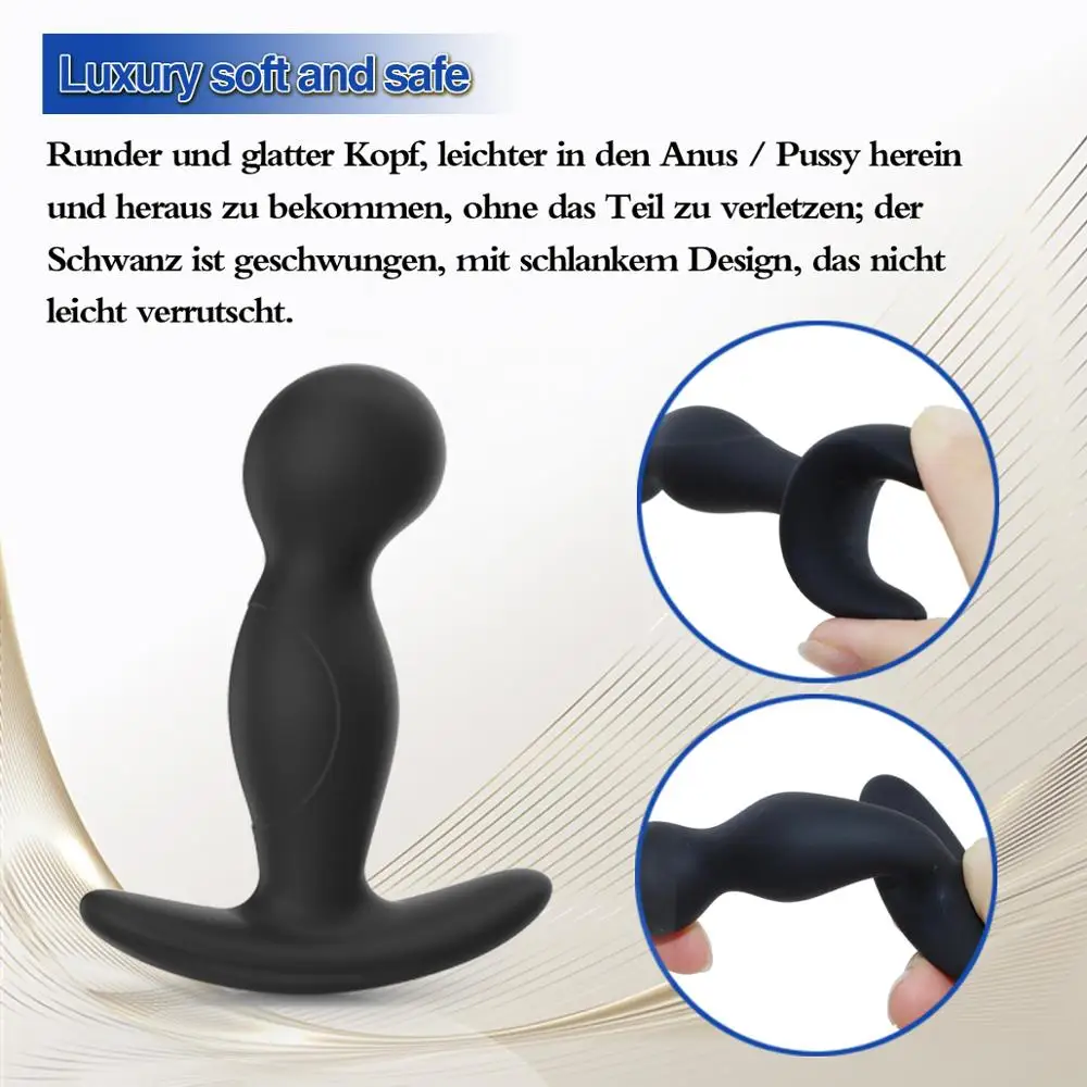 Silicone Anal Plug Sex toys for Men Women Prostate Massager Dildo for Anal Butt plug Small Mid Large Intimate goods for Adults