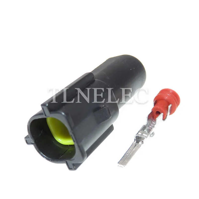 174879-2 174877-2 1 PIN WAY Tyco AMP ชายหญิงสายกันน้ำ Denso ตัวเชื่อมต่อ Auto ไฟฟ้า