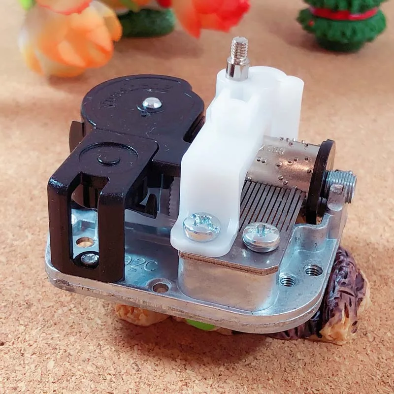 DIY Music Box Mechanism with Rotating Shaft, M3 Left Thread, Christmas Gifts, Unusual
