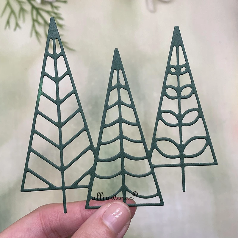 Weihnachtsbaumdekoration DIY Handwerk Metall Stanzform Sammelalbum geprägtes Papier Karte Album Handwerk Vorlage Schablone Stirbt