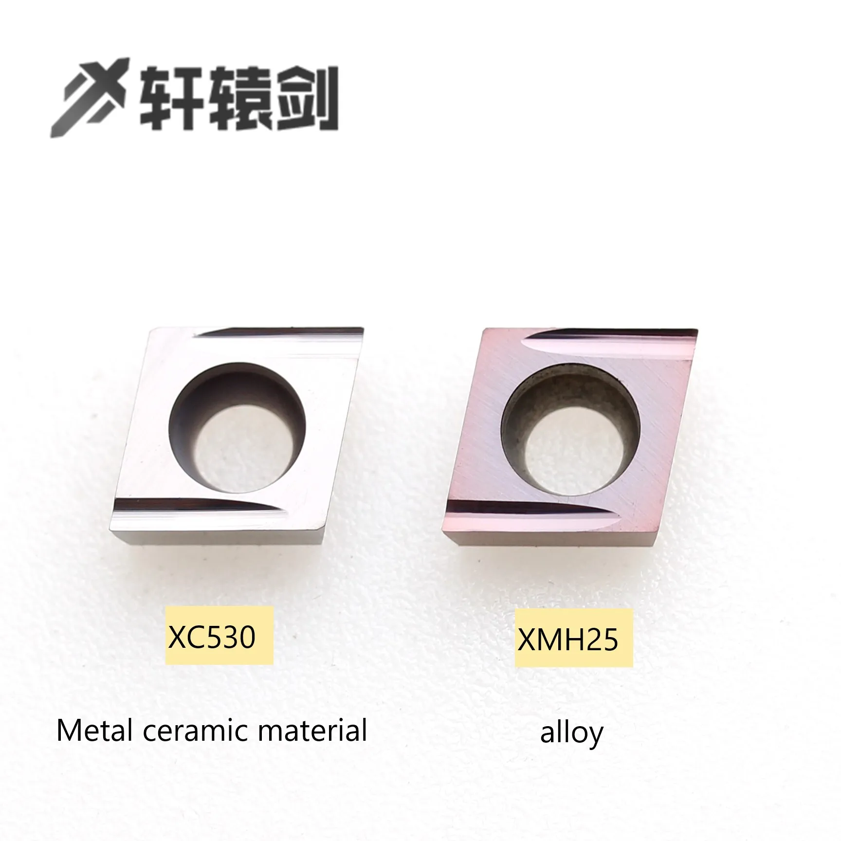 CCGT060201 CCGT060202 CCGT060204R-U CCGT09T301 09T302 CCGT09T304R-U100 % Asli Masukkan CNC Carbide Aluminium Blade