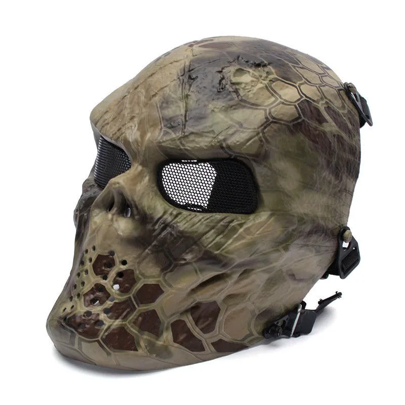 Tacitcal Airsoft Paintball Halloween Party CS Wargame Army Protective Accessories Hunting Shooting Military Full Face Mask Masks