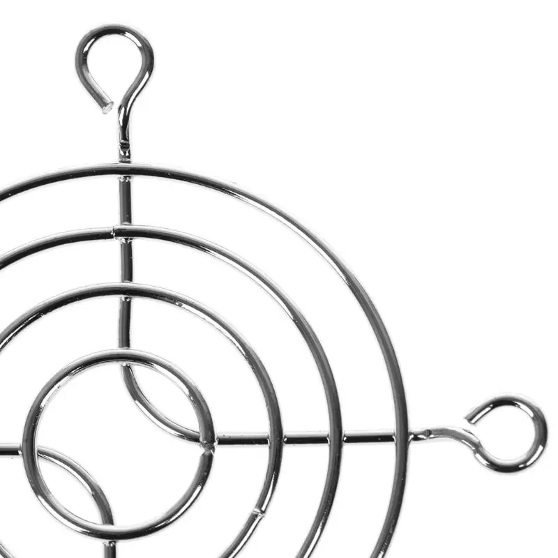 Fan Protection Net Grille 6cm Dia Iron Mesh Safety Grid For Computer Case Fans