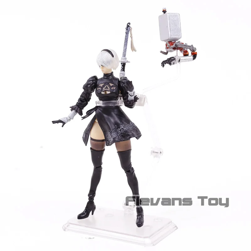 NieR Automata YoRHa No.2 Type B 2B & Machine Lifeform / kaine PVC Action Figure Collection Model Toy