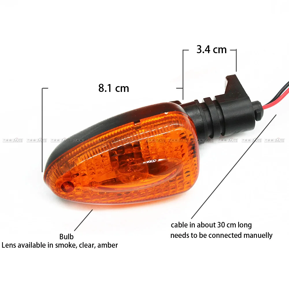 Front/Rear Turn Signal Indicator For BMW R1150GS/Adventure R1150R R1100GS R1100R R850GS Motorcycle Bulb Lights Blinker 12V 10W