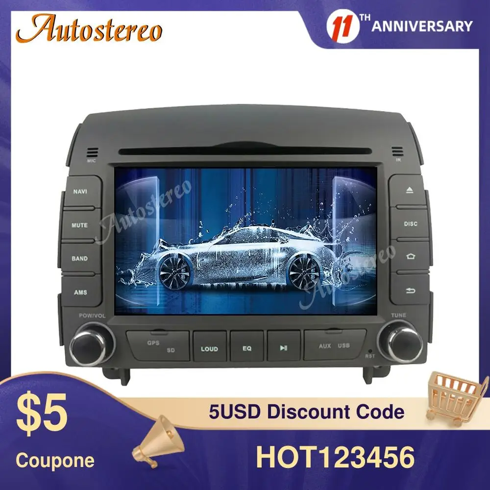 

For HYUNDAI SONATA NF YU XIANG 2004-2008 Android 10 Car DVD Player GPS Navigation Radio Stereo Car Radio Tape Recorder Head Unit