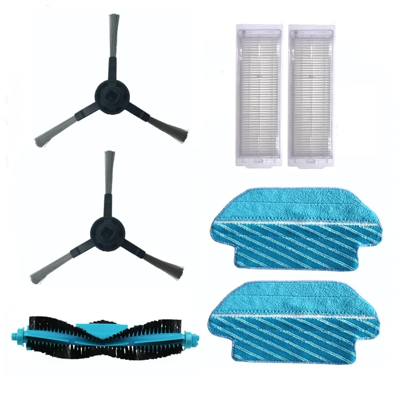ตัวกรอง HEPA แปรง Roller Mop ผ้าสำหรับ Cecotec Conga 3490 หุ่นยนต์เครื่องดูดฝุ่นด้านข้างชุดเปลี่ยนแปรง