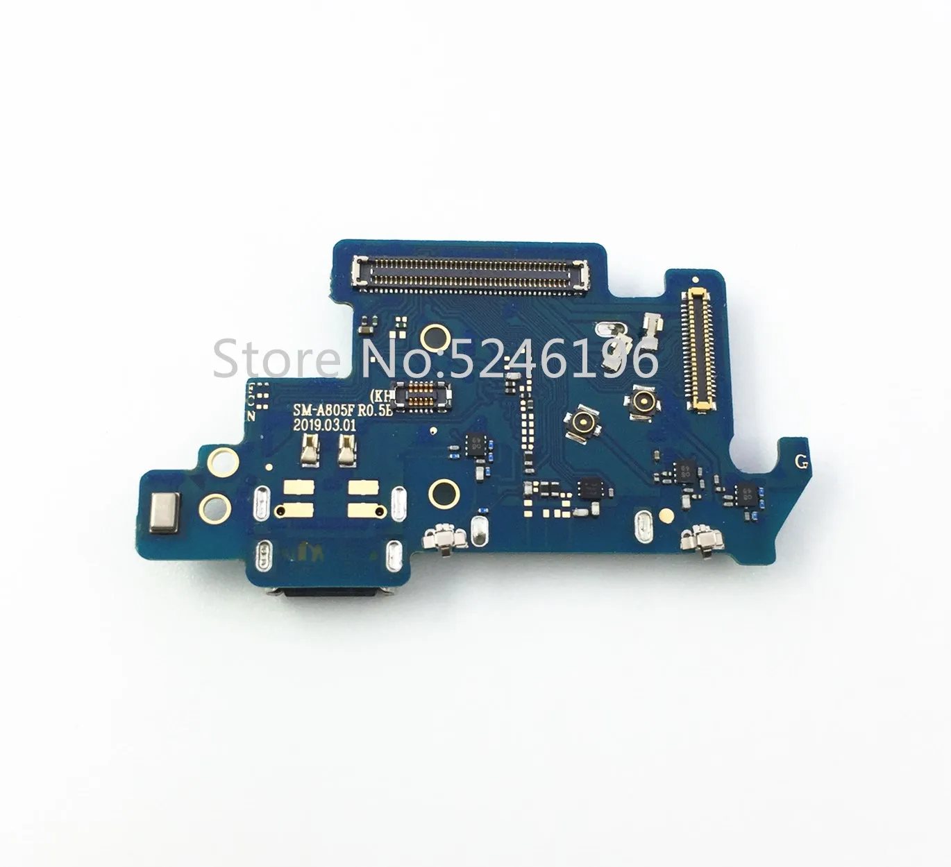 1pcs USB Charging Port Charger Base Connector For Samsung Galaxy A80 A805F SM-A805F A90 A905F SM-A905F Replace Part