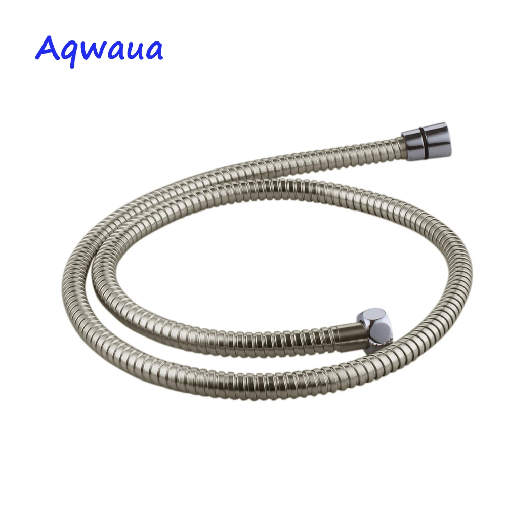 Aqwaua 120cm Stainless Steel Shower Head Hose SUS304 Bidet Water Pipe for Bathroom Kitchen Plumbing Accessories