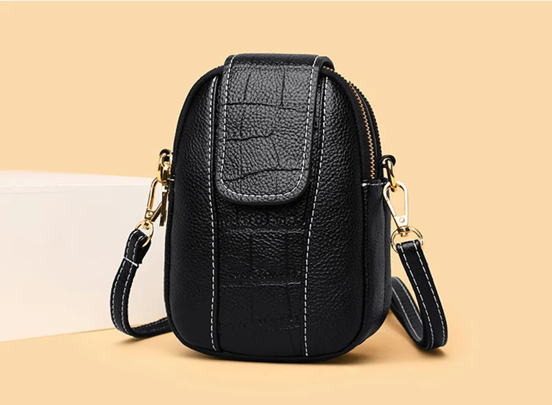 Pu Leder Damen Cross body Messenger Taschen Bolsa Frauen Handtasche Bolsos Klappe Vintage kleine Umhängetaschen Telefon Geldbörse – Detail 20