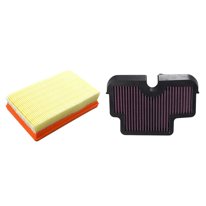 Motorcycle Air Filter Cleaner For-BMW R1200GS Adventure R1200R & Air Filter For KAWASAKI Versys 650 ER-6N ER-6F