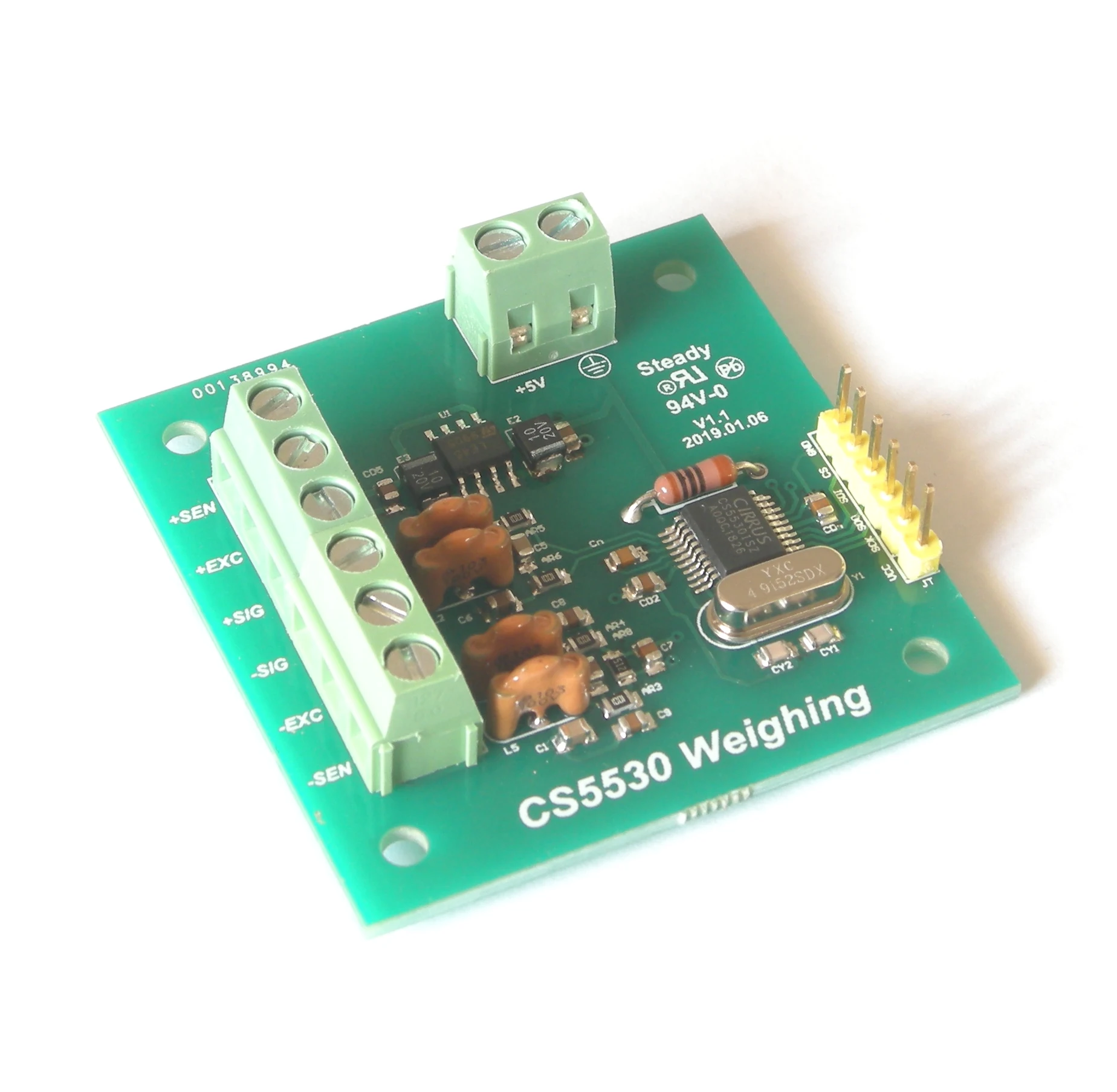 Cs5530 Module, Advanced Filtering with Low Noise 4.5v Excitation