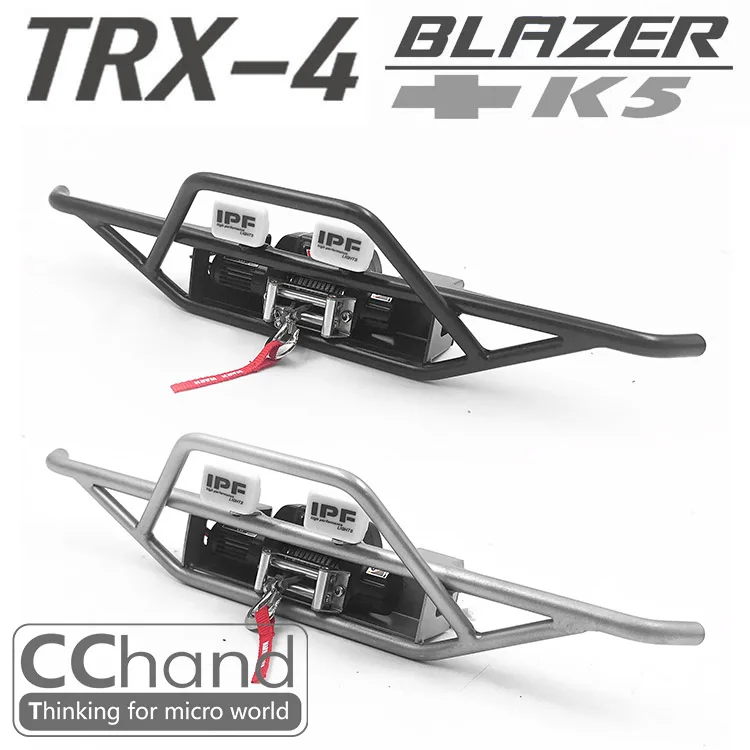 Stainless steel BUCKS front bumper protection cool for TRX-4  BLAZER (not for real car!!!)