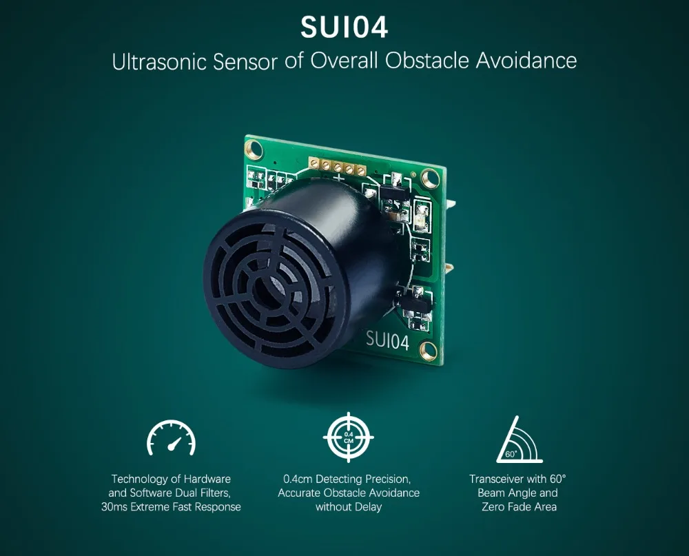 RadioLink SUI04 SU04 Drone Sensor Ultraschall Sonar Modul Autonomen Hindernis Vermeidung für PIXHAWK MINI PIX Flight Controller – Detail 2