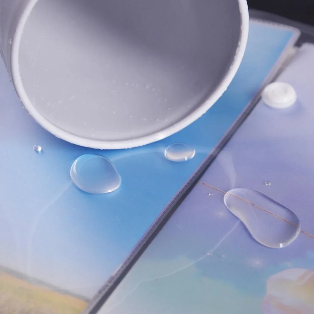 1pcs Plastic Envelopes Premium Quality Clear Document Folders Transparent Project Envelope Folders With Snap Button Closure