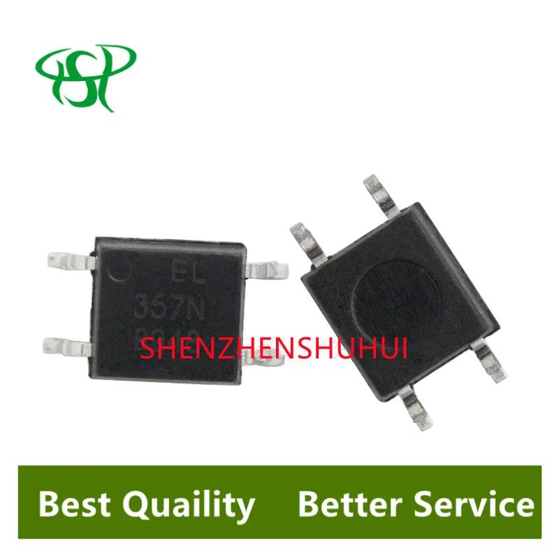100PCS/LOT EL357N EL357N-B SMD SOP-4 Optocoupler EL357N(B)