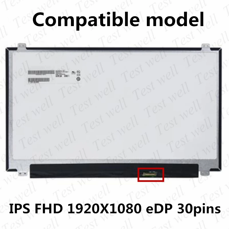 Original Genuine For Asus TUF FX504G Laptop LCD Screen 15.6" IPS FHD 1920*1080 Display Replacement New 30 Pins Panel Matrix