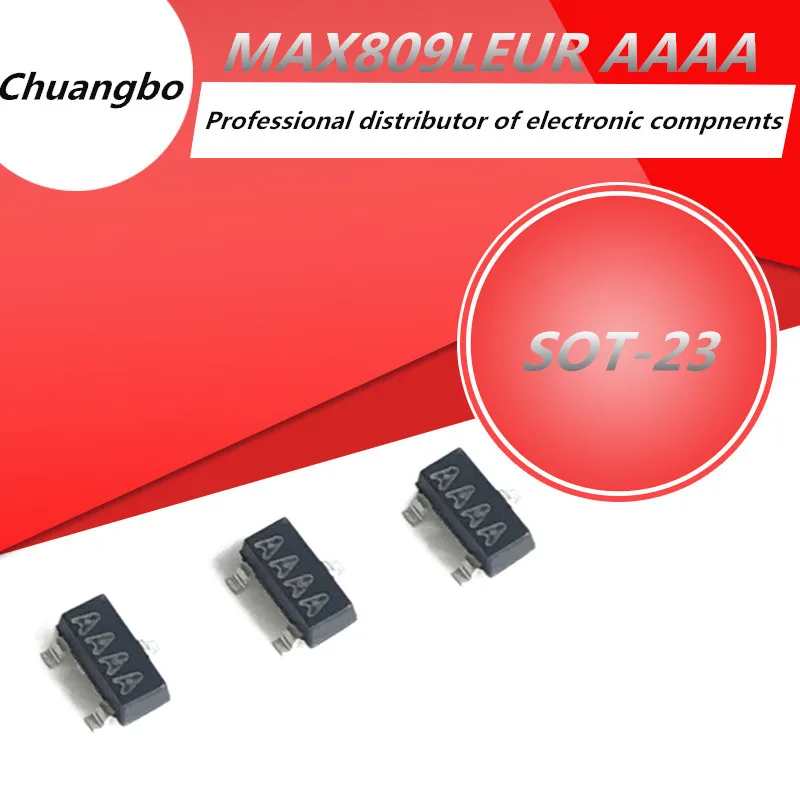 10 peças max809 max809leur aaaa sot-23 spot ic