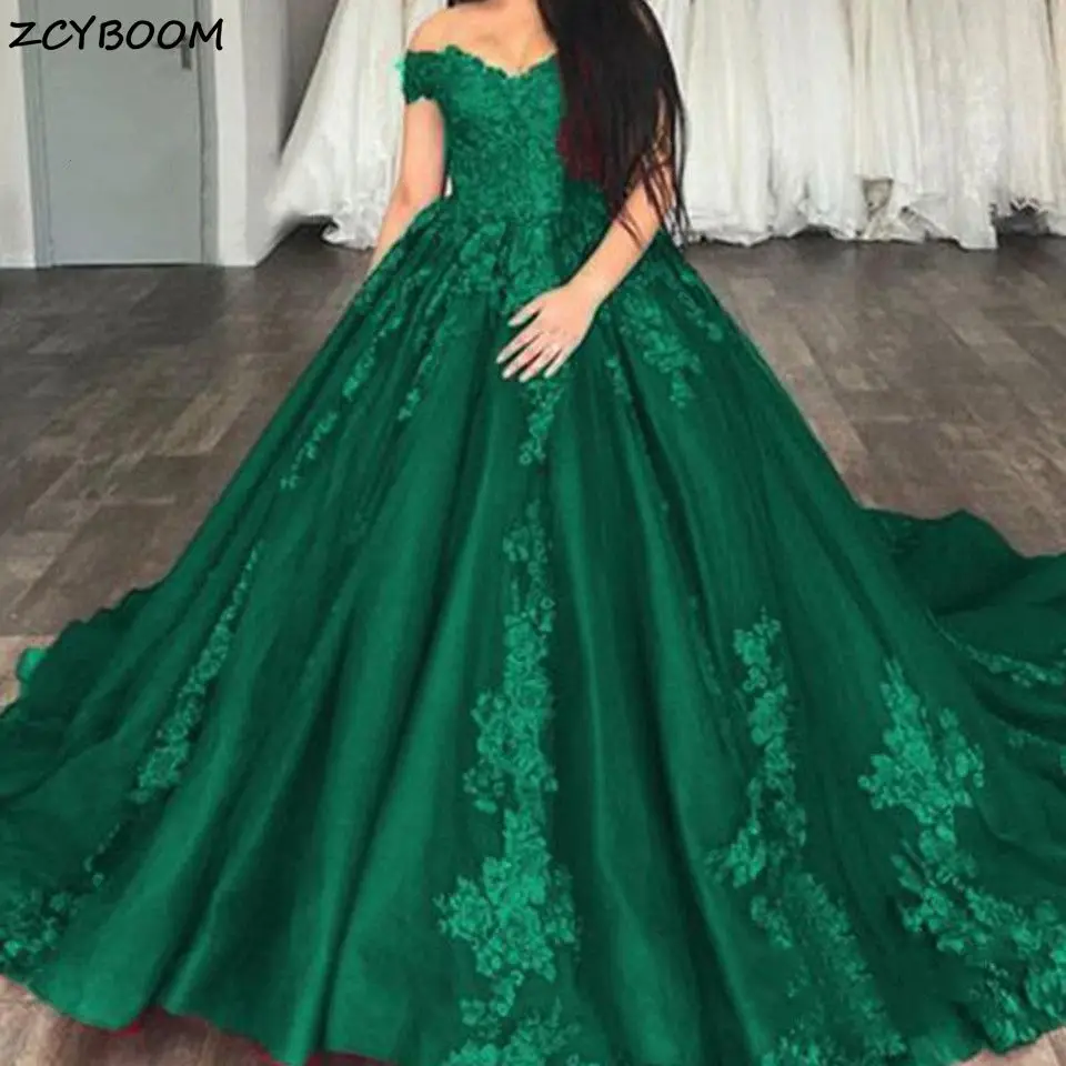 Vestidos De Noche verdes para mujer, Vestidos formales De fiesta, línea A, De Gala, con apliques De lentejuelas, De encaje, para graduación, 2023