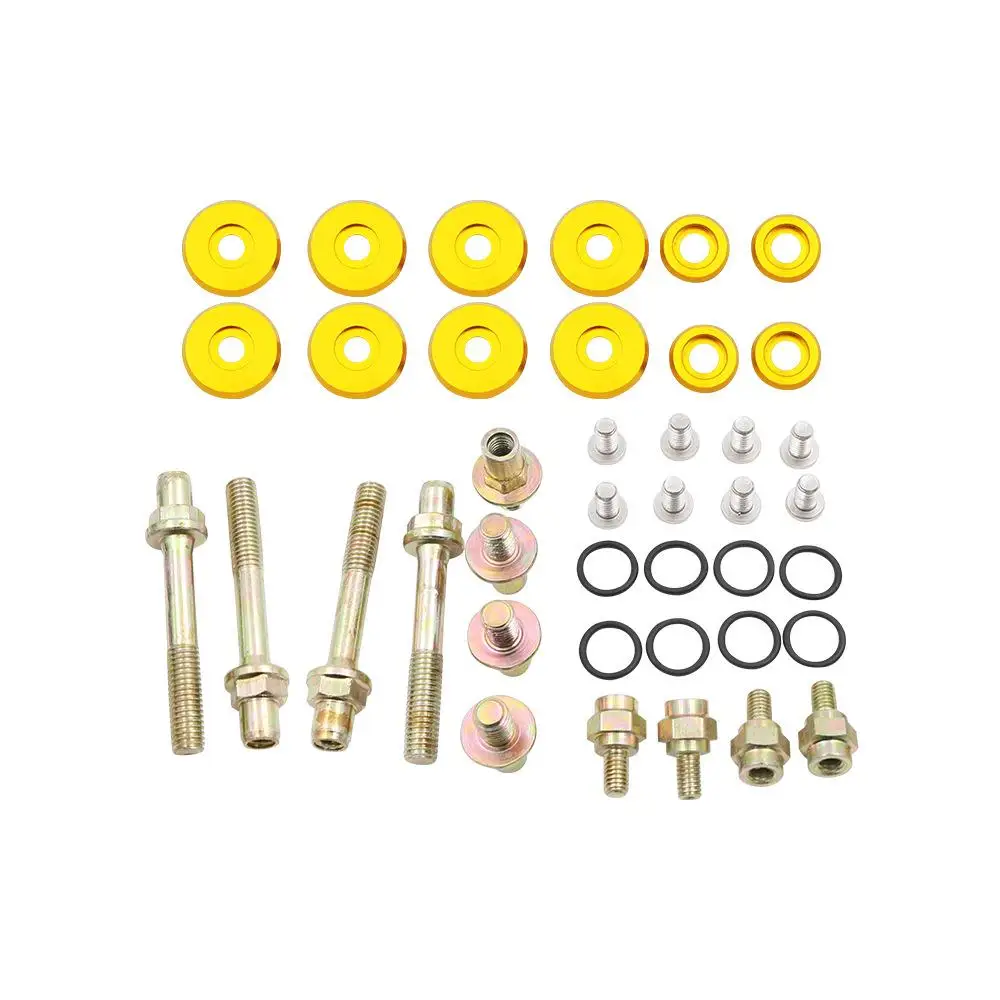 Perno de arandela de cubierta de válvula de motor de perfil bajo para Honda Acura B Series B16 B18/ B20, Kit de tornillos de perno de caja de cambios