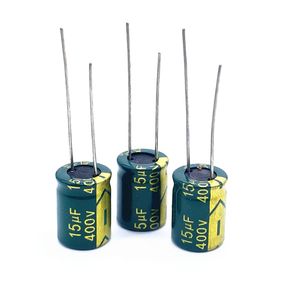 

12pcs/lot 400V 15UF high frequency low impedance 20% RADIAL aluminum electrolytic capacitor 15000NF 20%