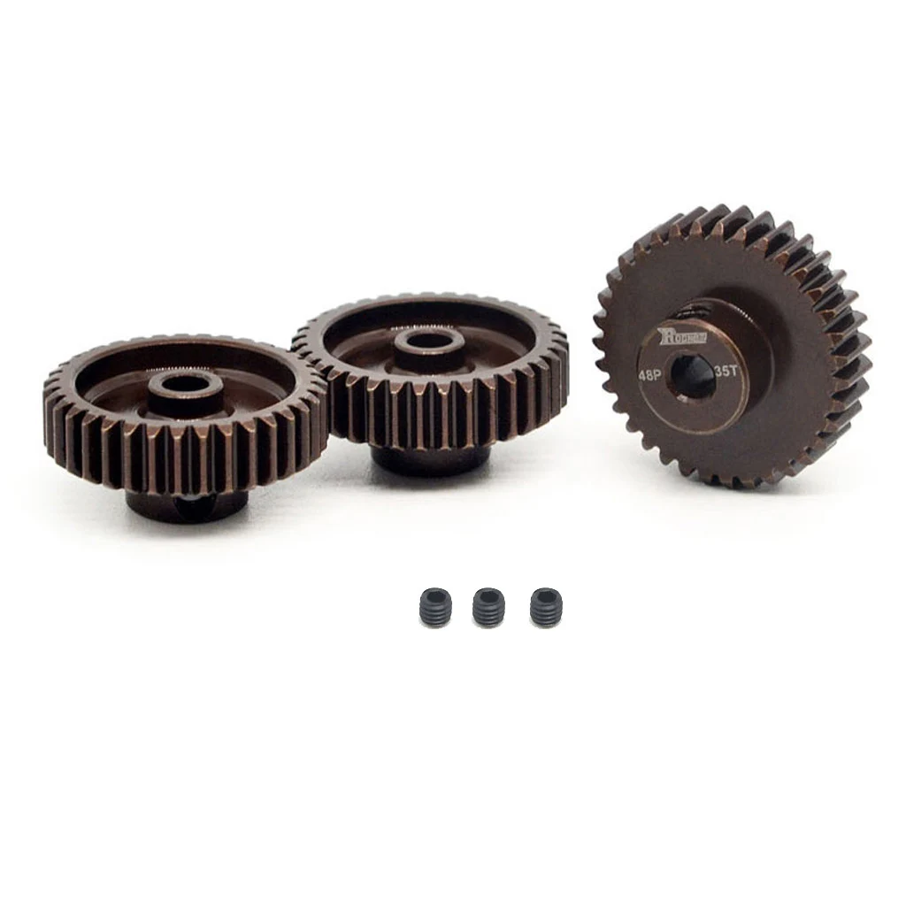 Rocket 48DP Diamond Red-Engrenage moteur 13T-35T, 3.175mm, pour voiture RC 1/10, 1/12, 1/14, F540, 3650, 3660, sans balais